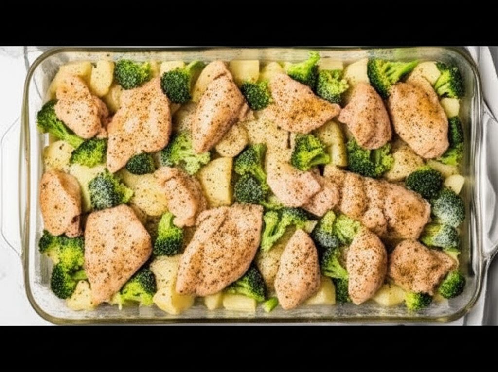 Baked Italian Chicken Dinner