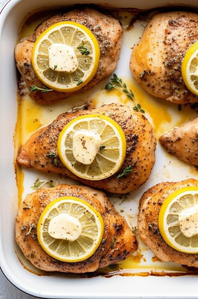 Baked Lemon-Dill Chicken Breasts