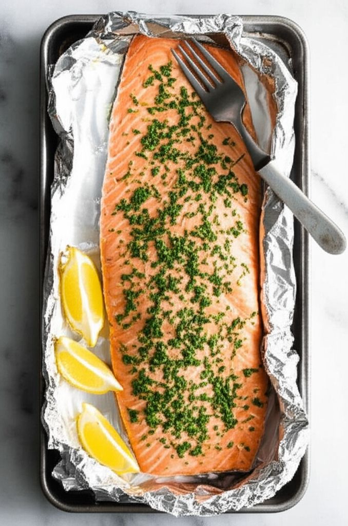 Baked Salmon in Foil