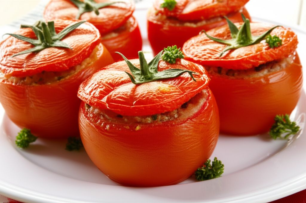 Baked Stuffed Tomatoes