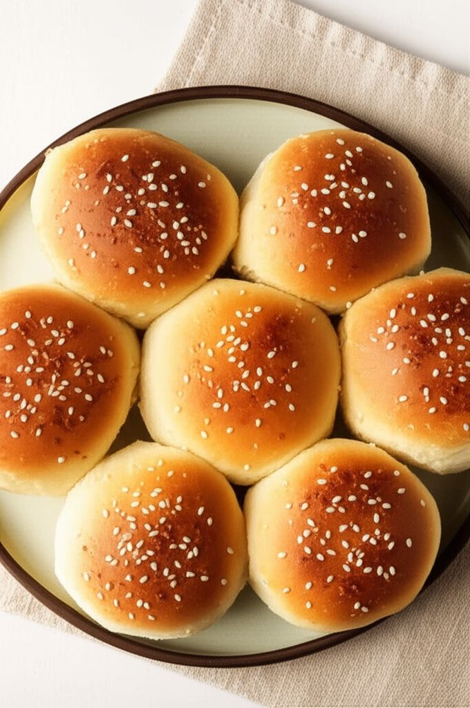 Baking Powder Hamburger Buns
