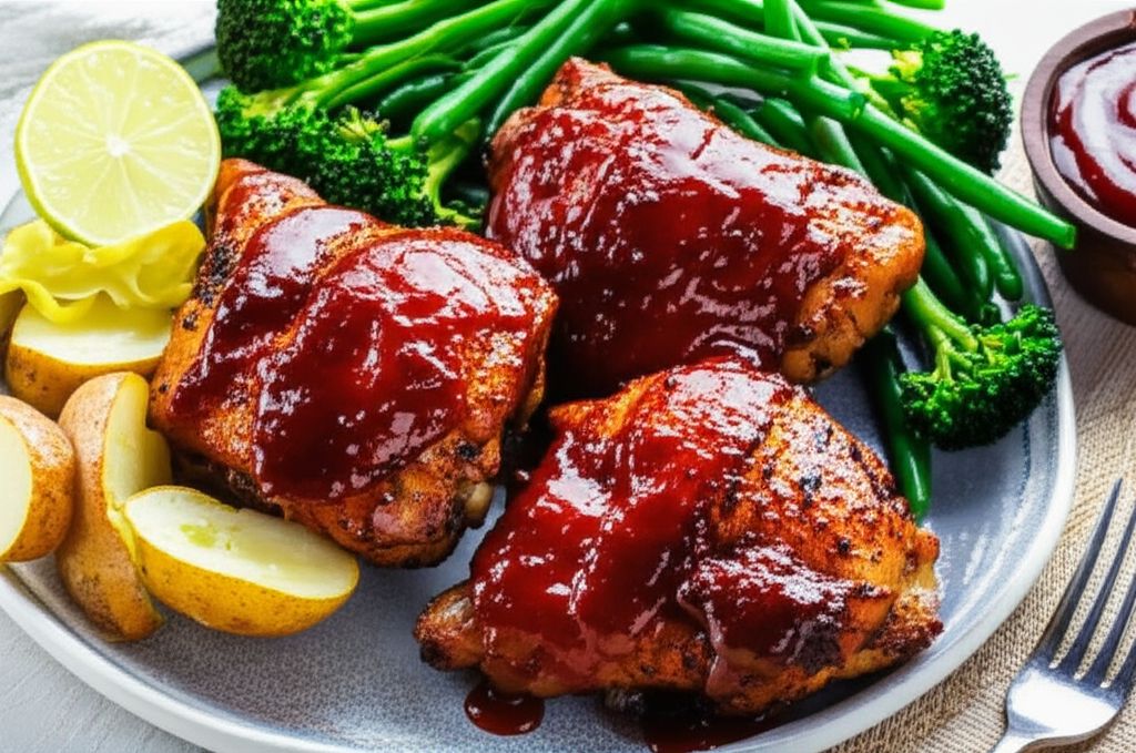BBQ Chicken Breasts in the Oven