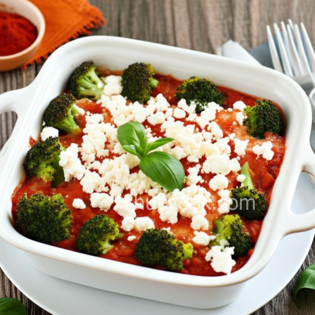 Broccoli and Tomato Bake