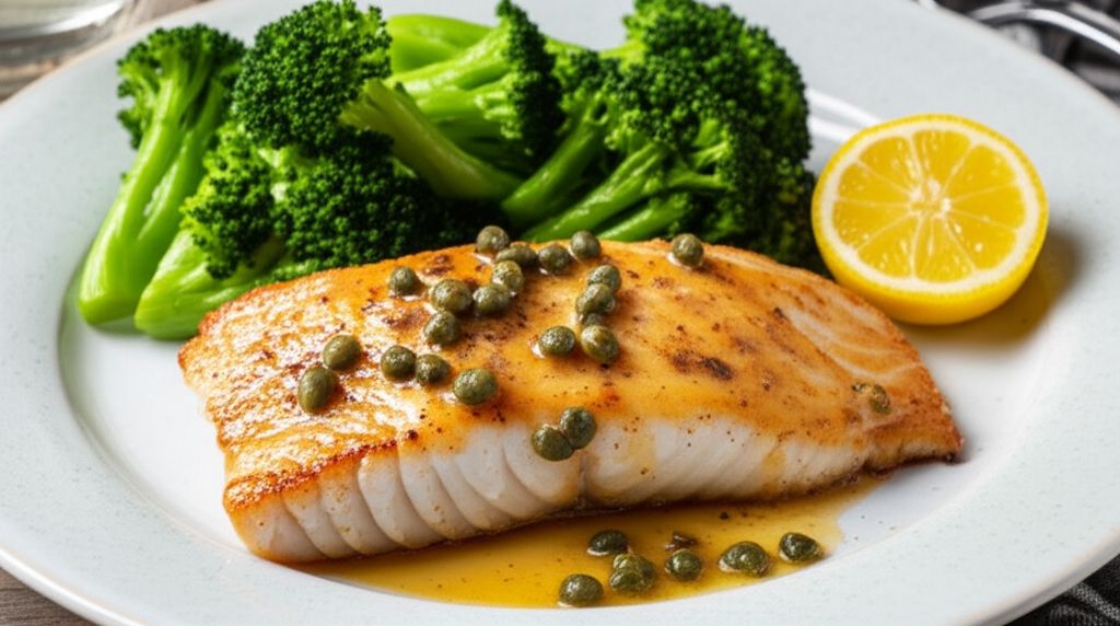 Capers and Halibut