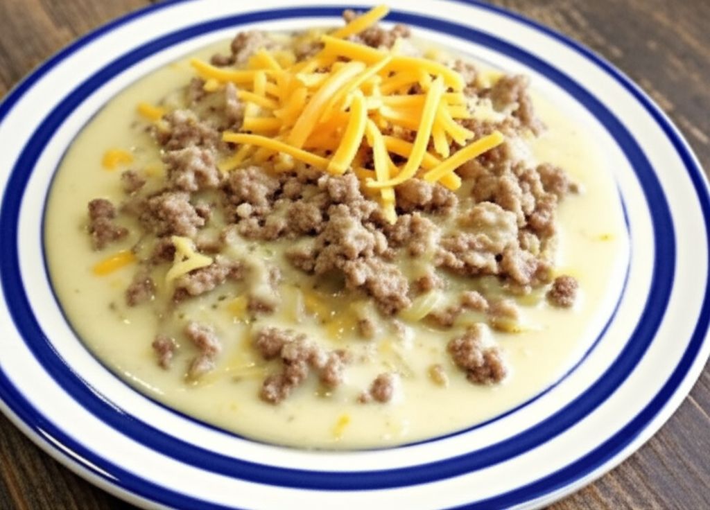 Cheeseburger Chowder