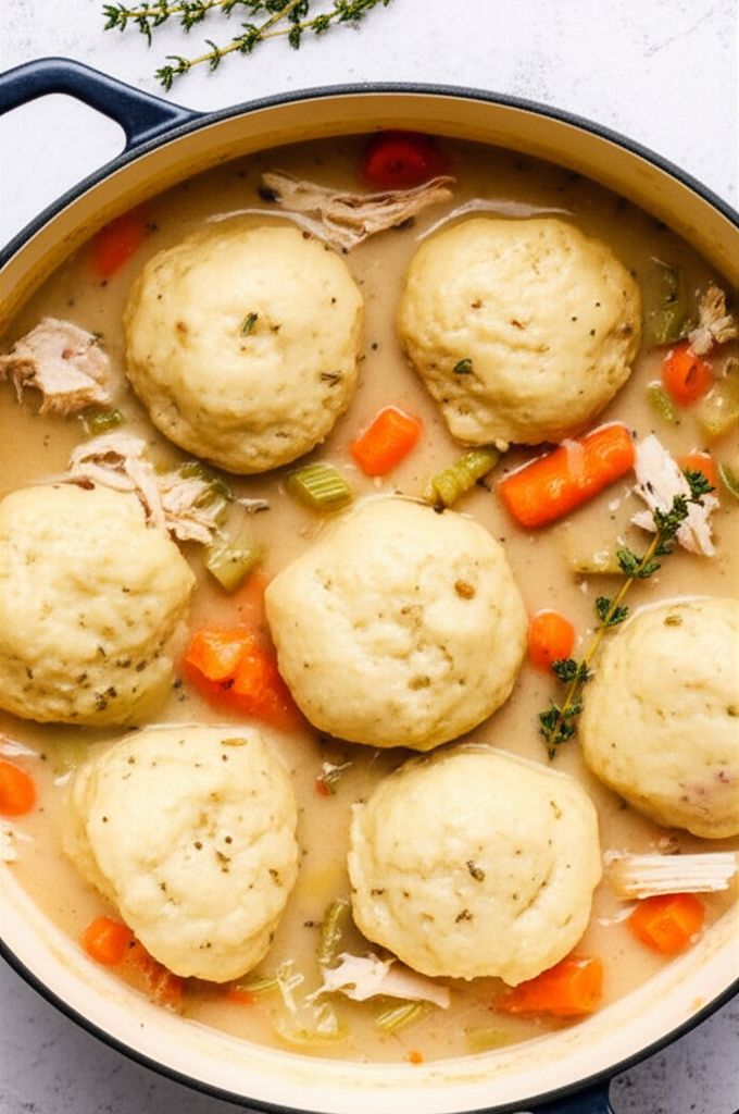 Chef John's Chicken and Dumplings