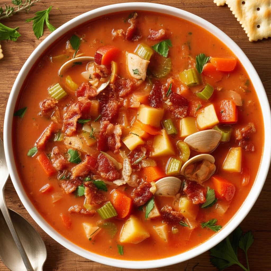 Chef John's Manhattan Clam Chowder