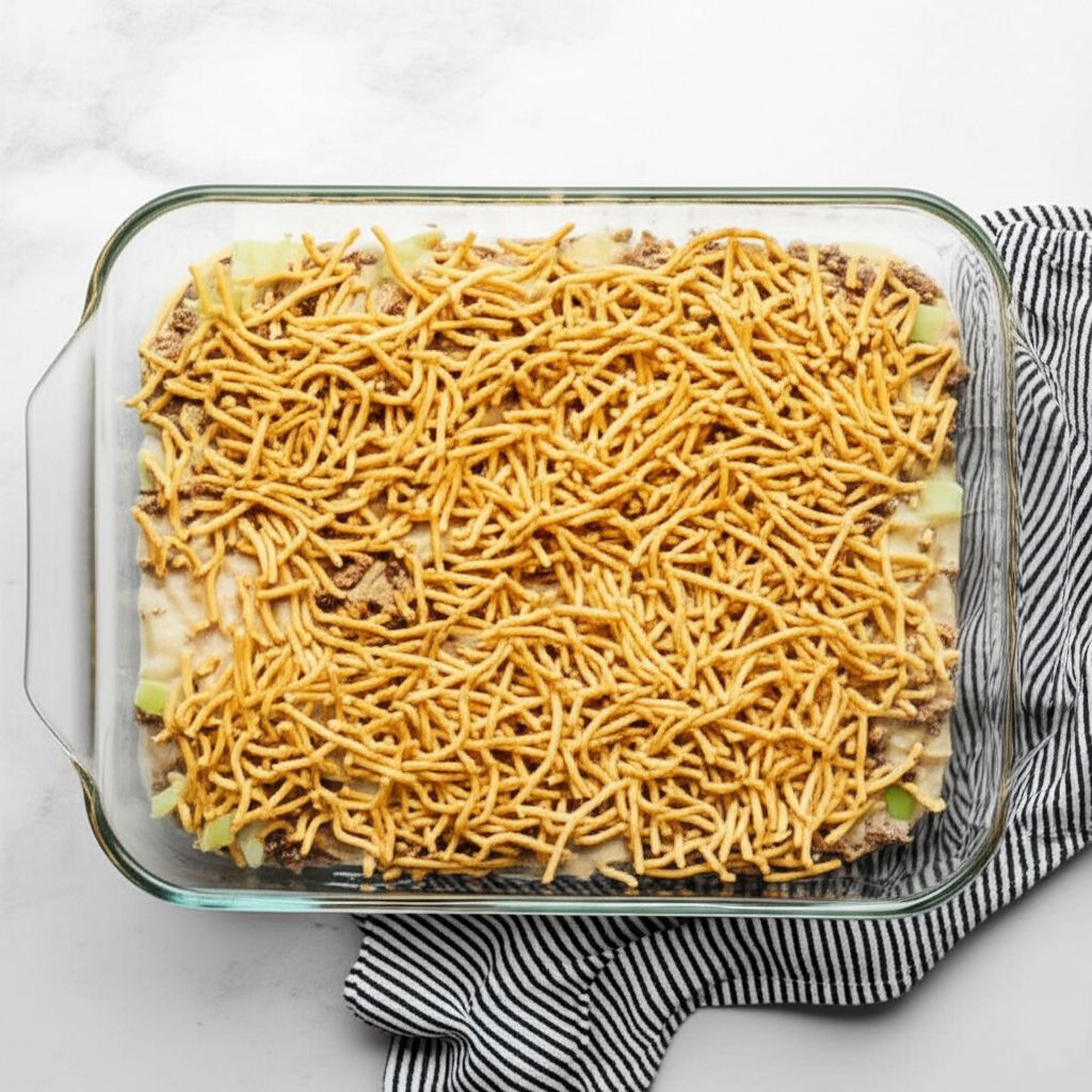 Chow Mein Noodle Casserole