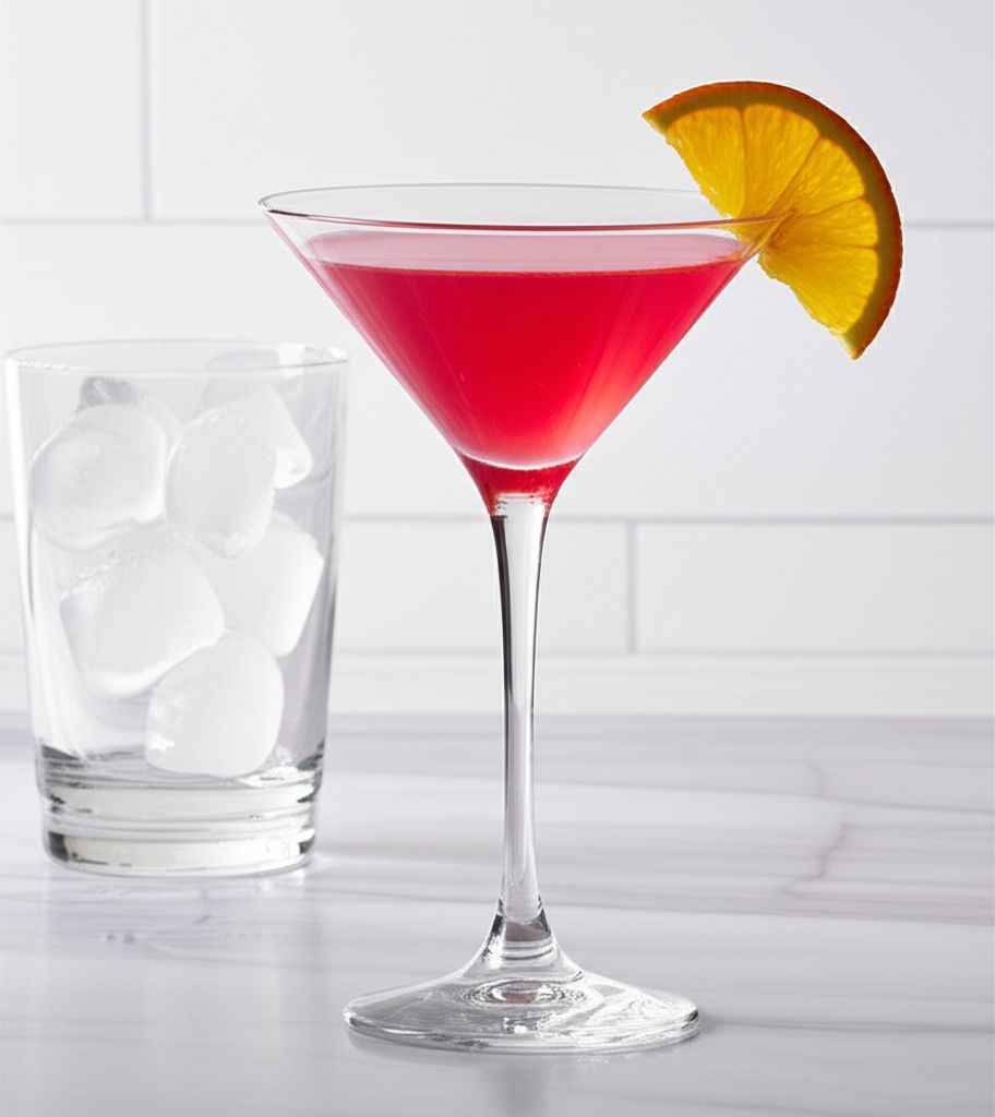 Cosmo-Style Pomegranate Martini