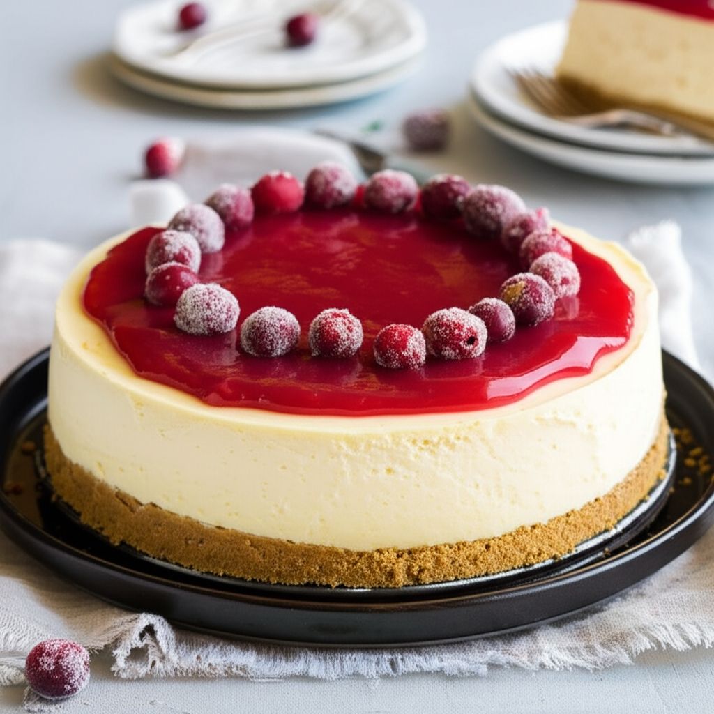 Cranberry Cheesecake