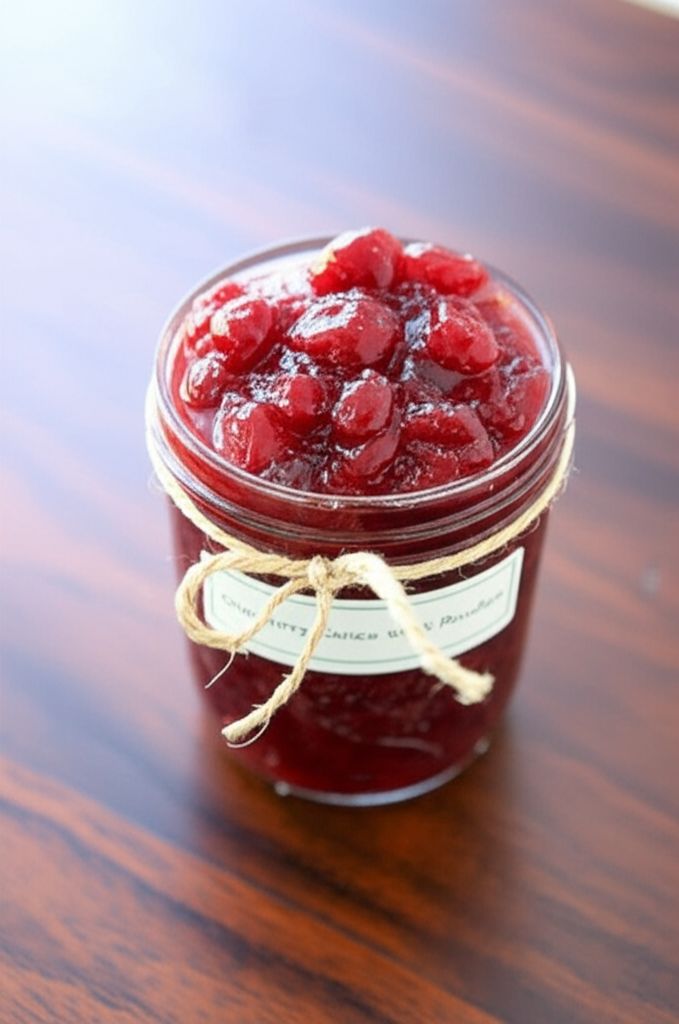 Cranberry Sauce with Bourbon