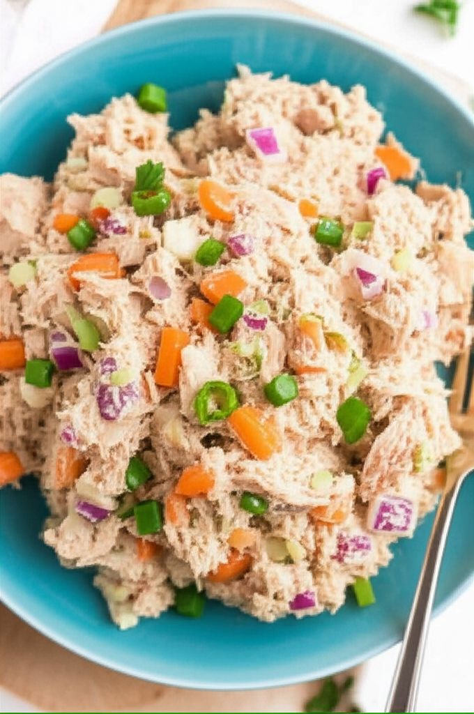 Creamy and Crunchy Tuna Salad Supreme