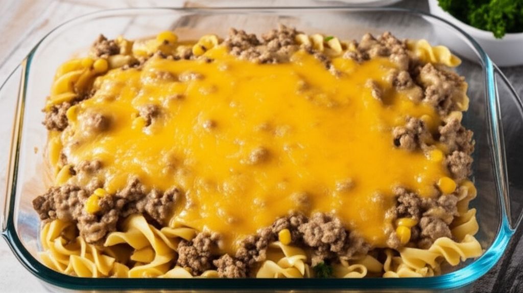 Creamy Ground Beef and Noodles