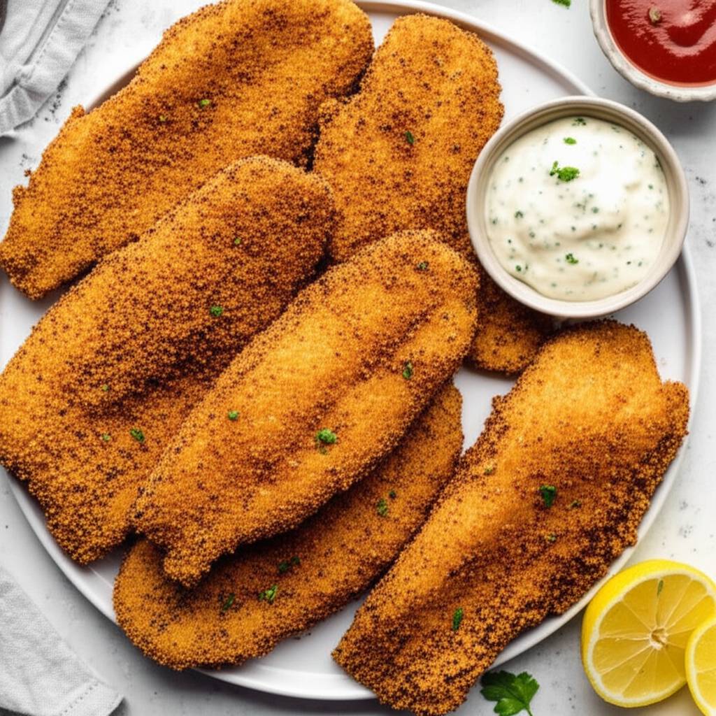 Deep-Fried Tilapia