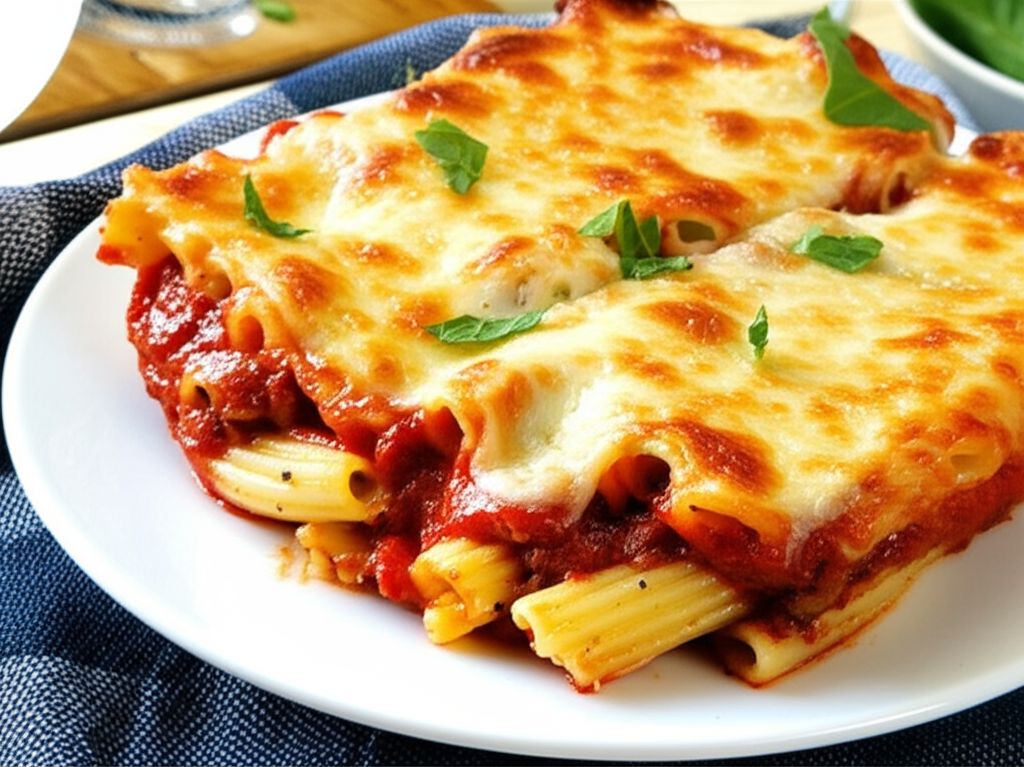 Delicious Meatless Baked Ziti