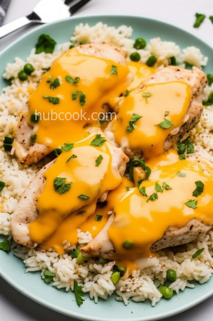 Easy Cheesy Chicken and Rice