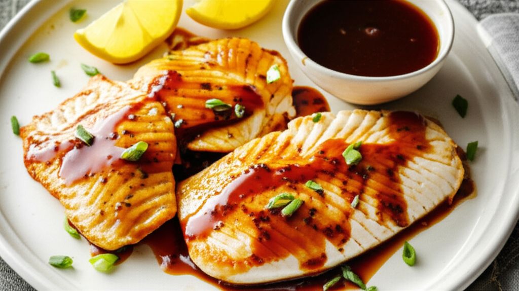 Ginger Glazed Mahi Mahi