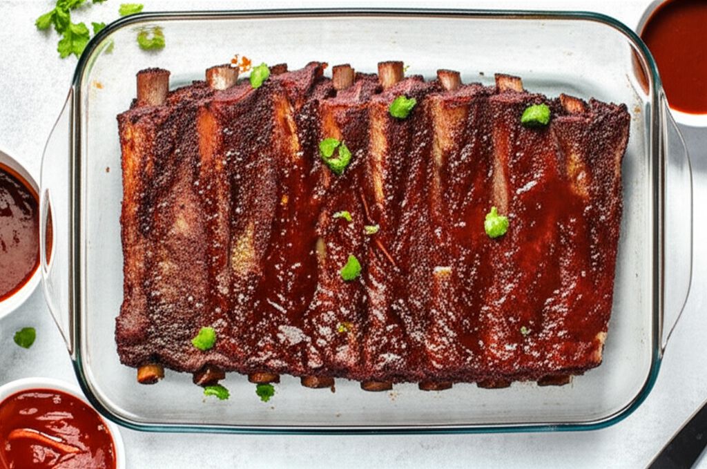 Grilled BBQ Short Ribs with Dry Rub