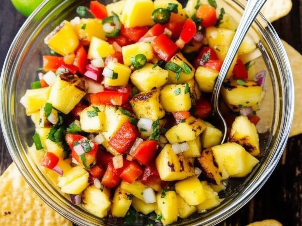 Grilled Pineapple Salsa