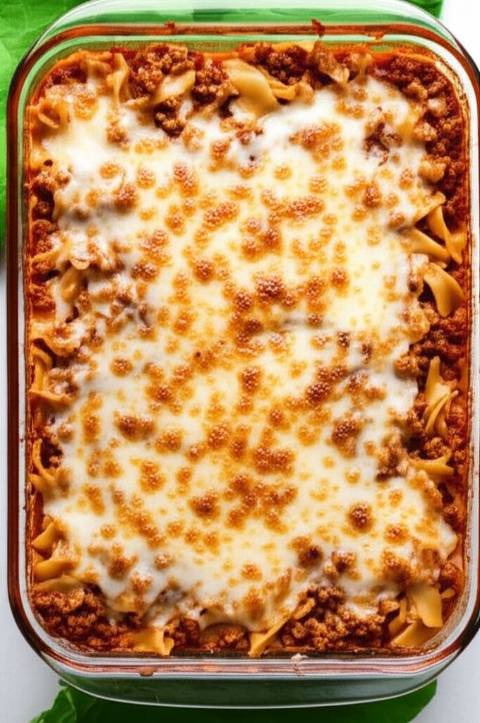 Ground Turkey Noodle Bake
