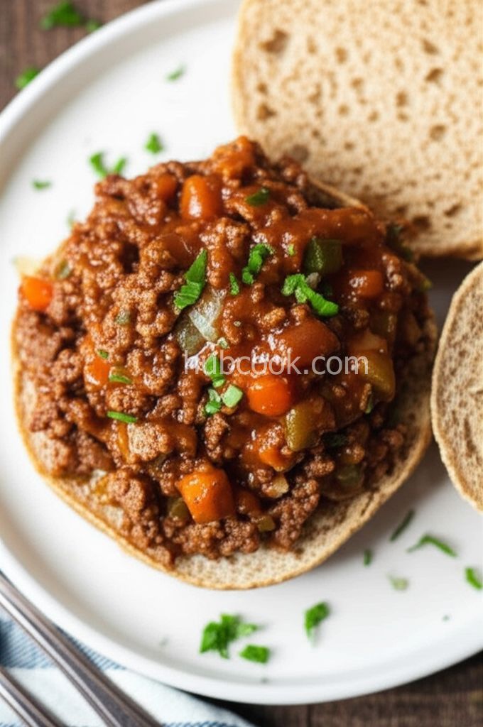 Healthier Sloppy Joes