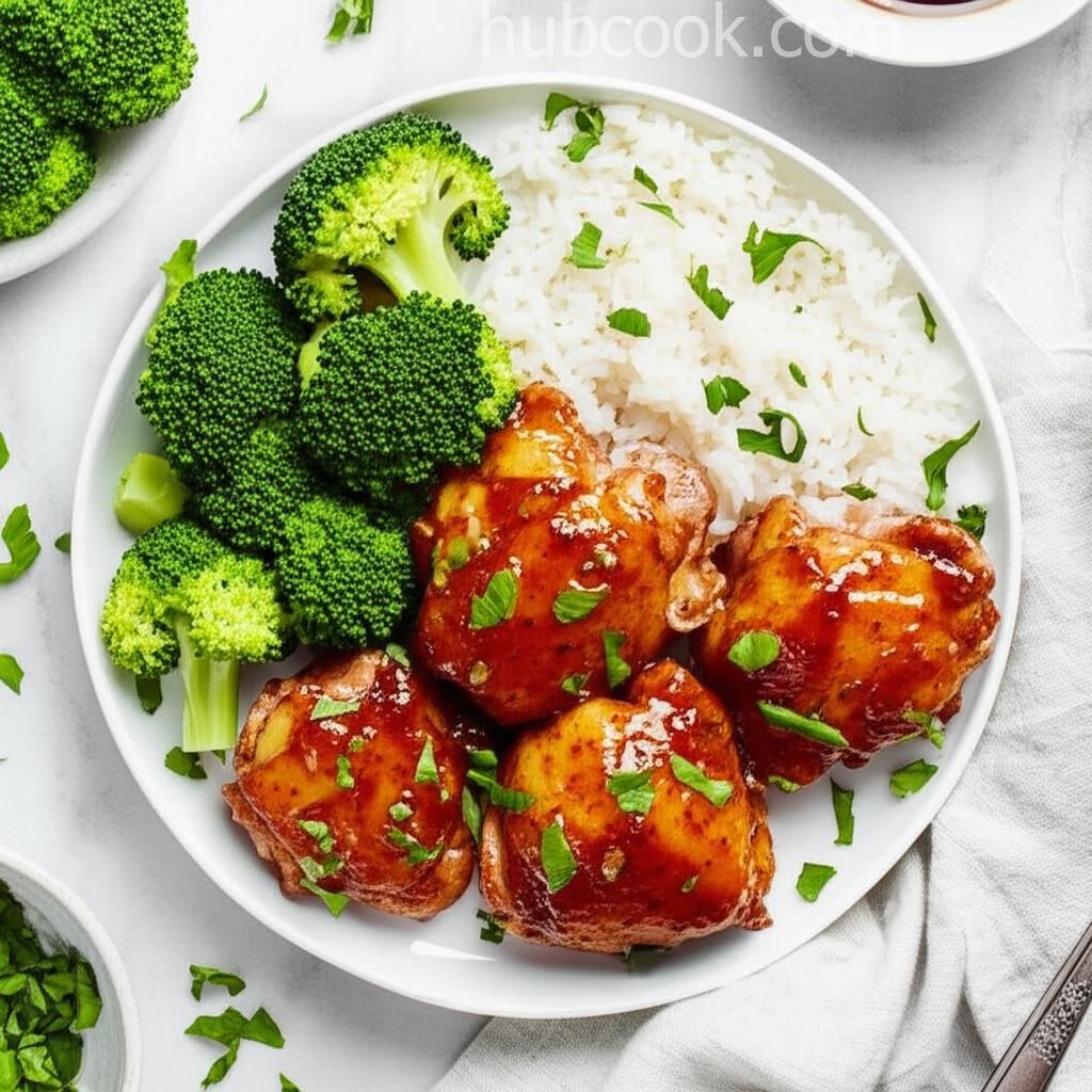 Honey-Garlic Chicken Thighs