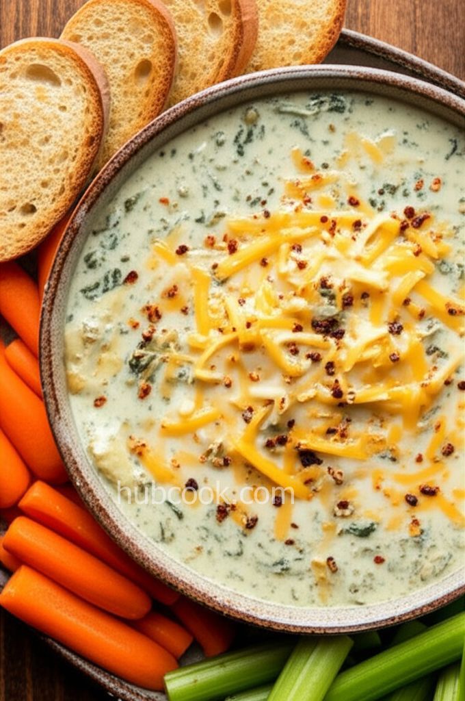 Instant Pot Spinach and Artichoke Dip