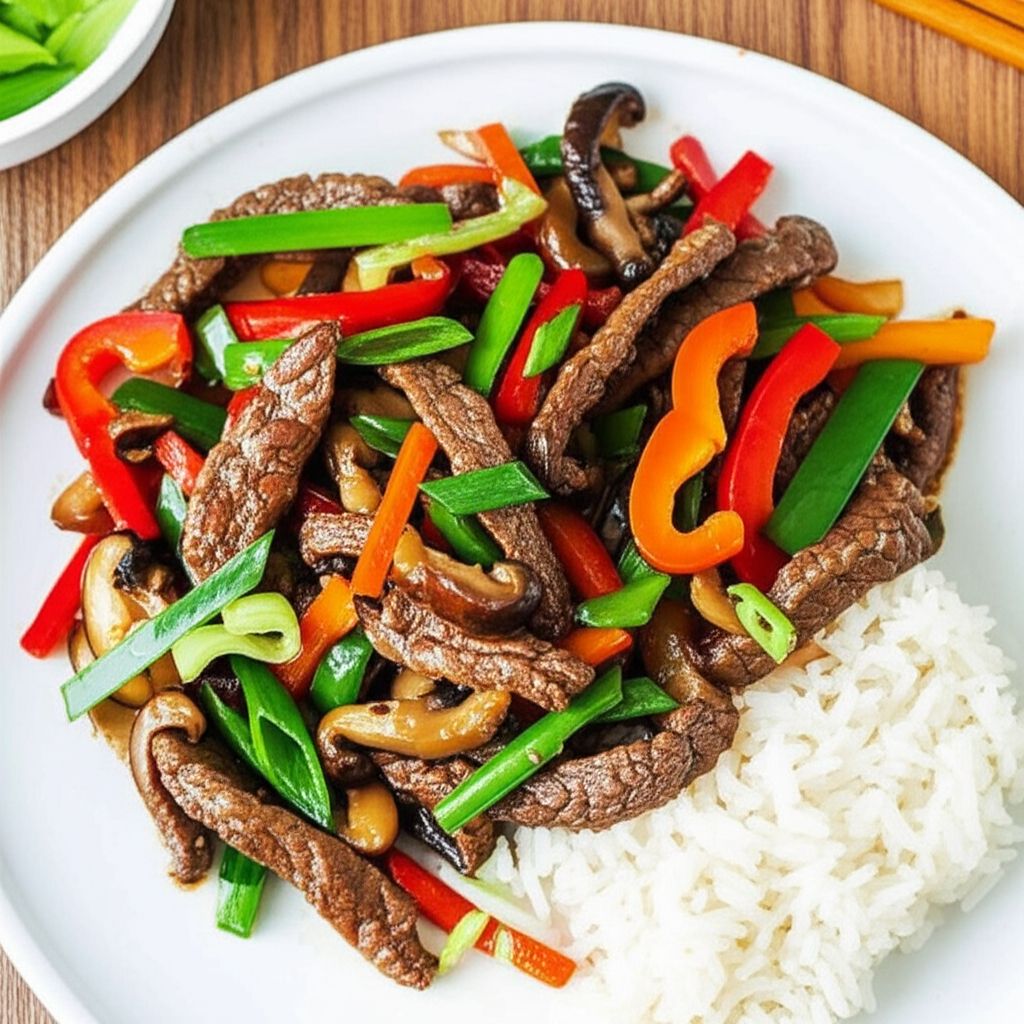 Japanese Beef Stir-Fry