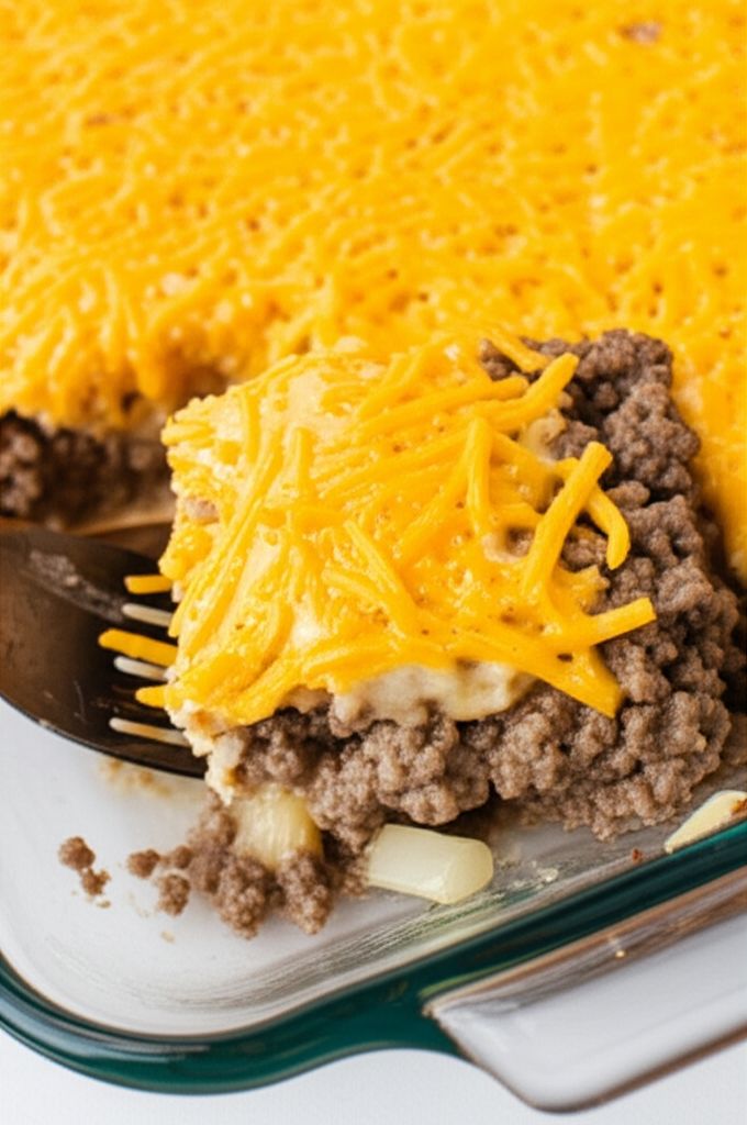 Keto Cheeseburger Casserole