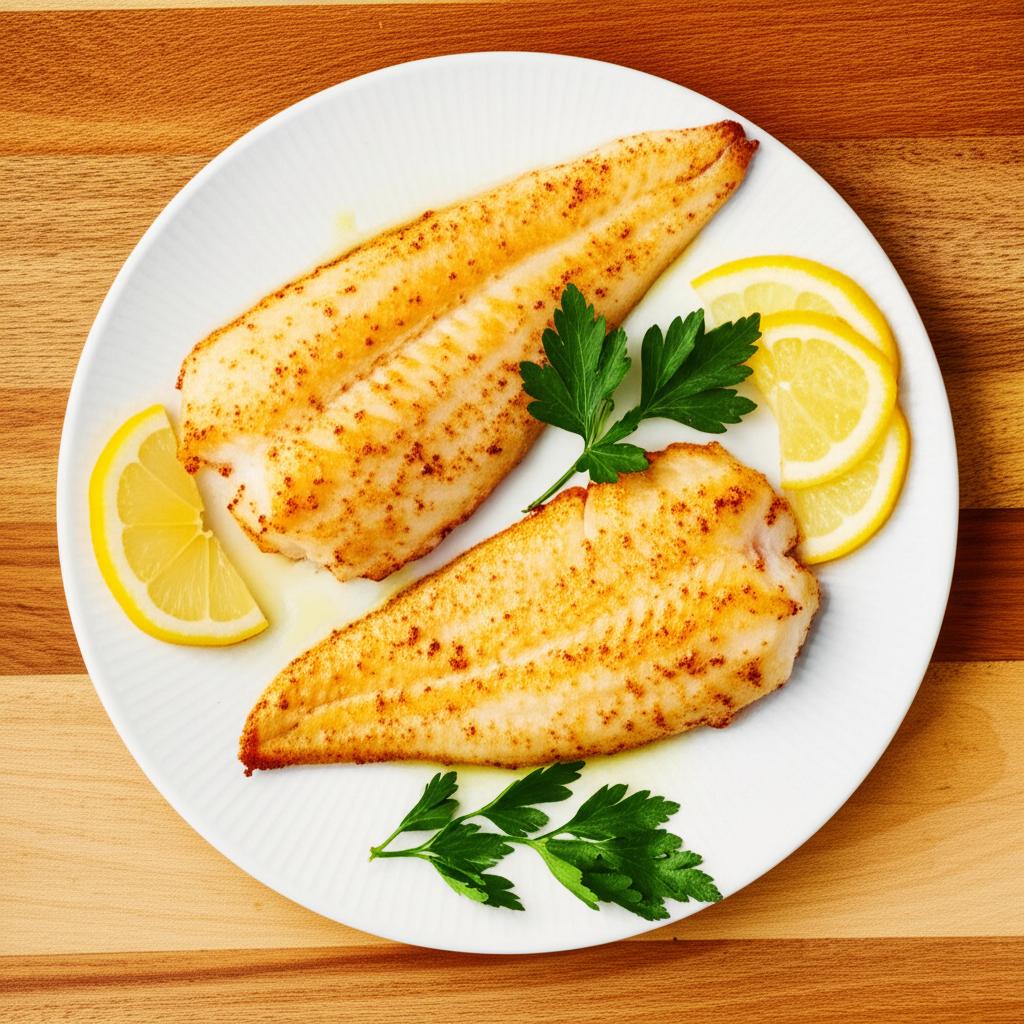 Lemon Garlic Tilapia