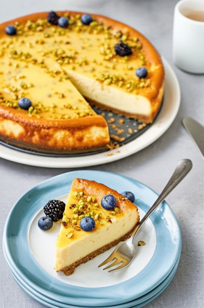 Lemon Ricotta Cheesecake