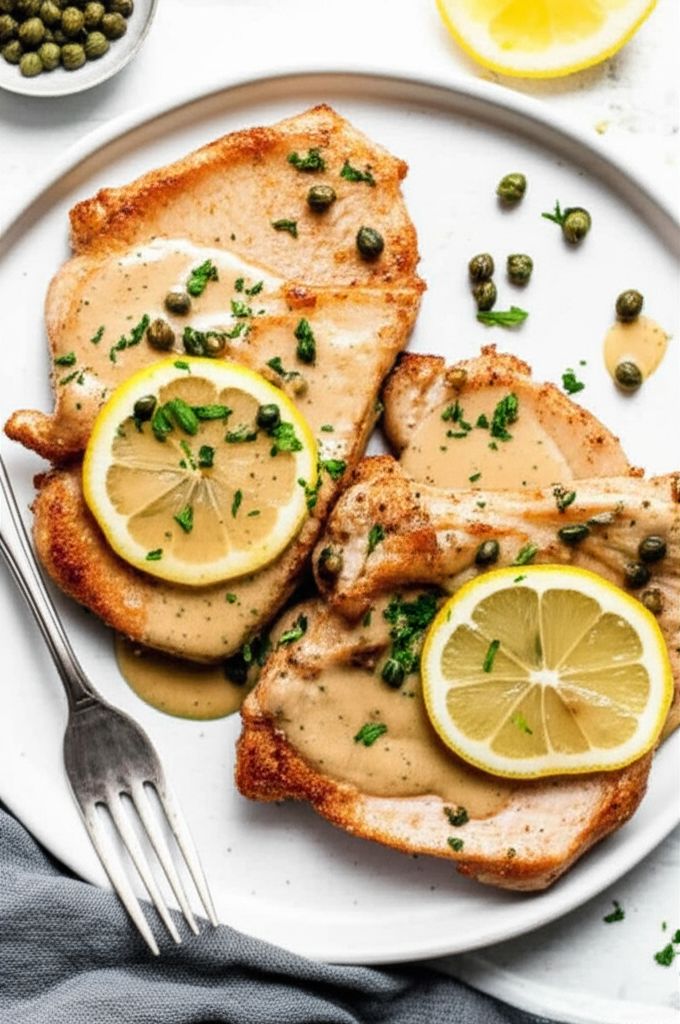 Lemony Pork Piccata