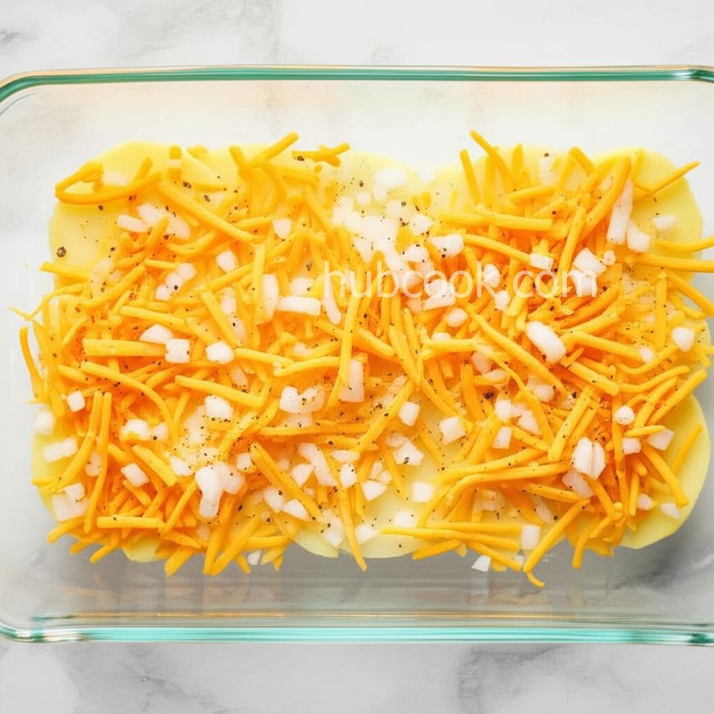 Microwave Cheesy Potatoes
