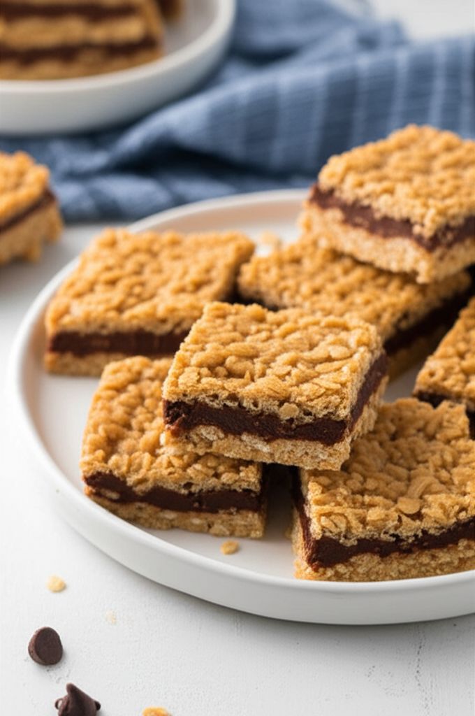 No-Bake Chocolate Oatmeal Bars