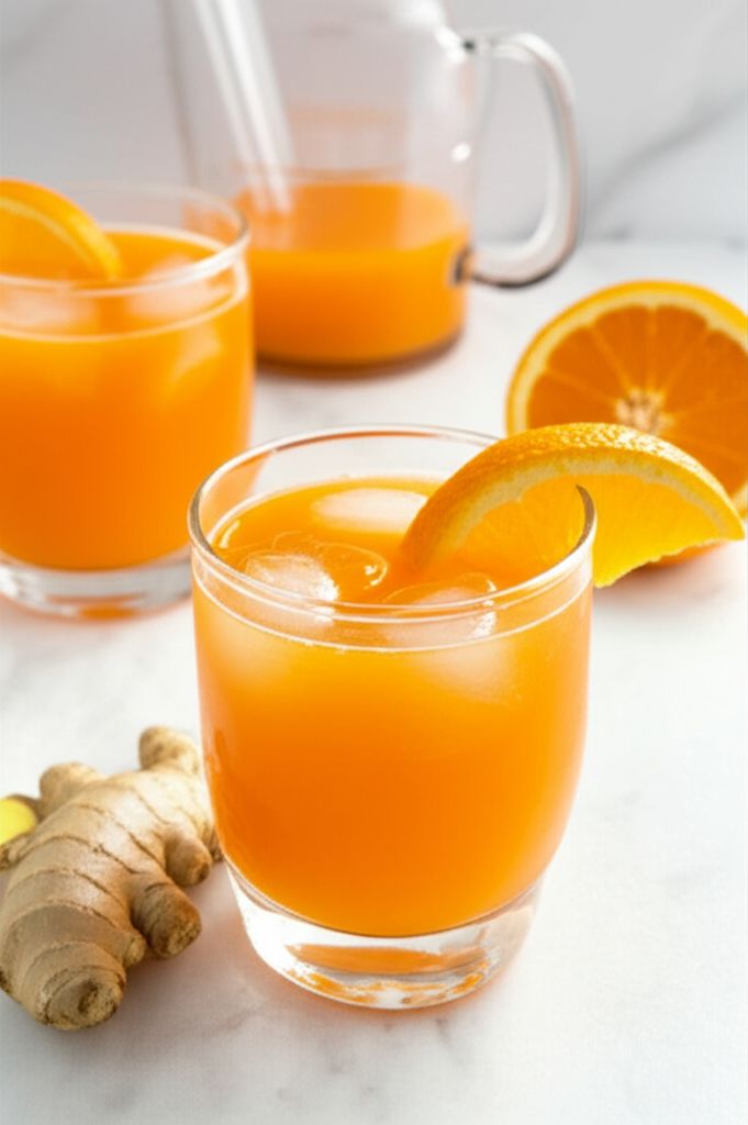Orange Carrot Ginger Juice