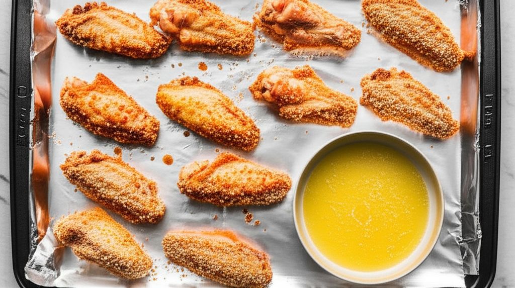 Oven-Fried Chicken Wings
