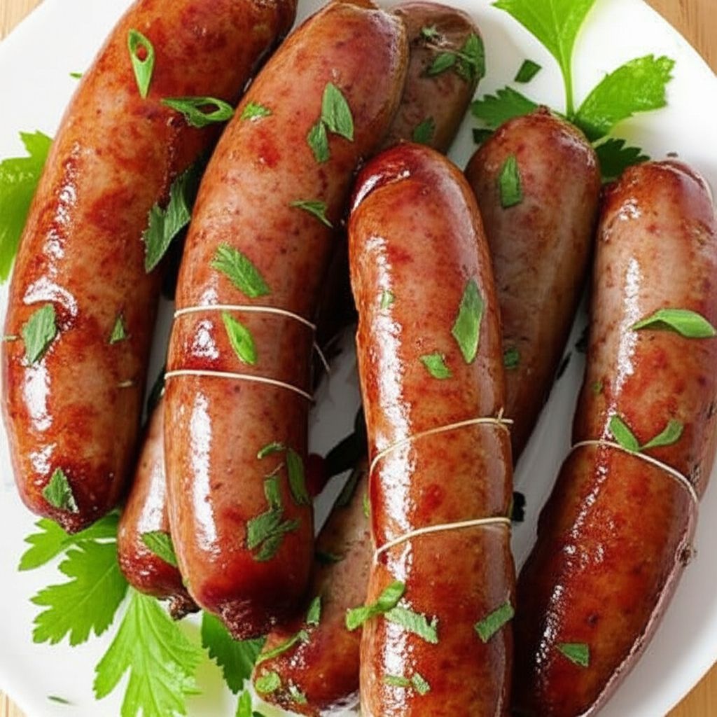 Philippine Longanisa de Eugenio (Sweet Sausage)