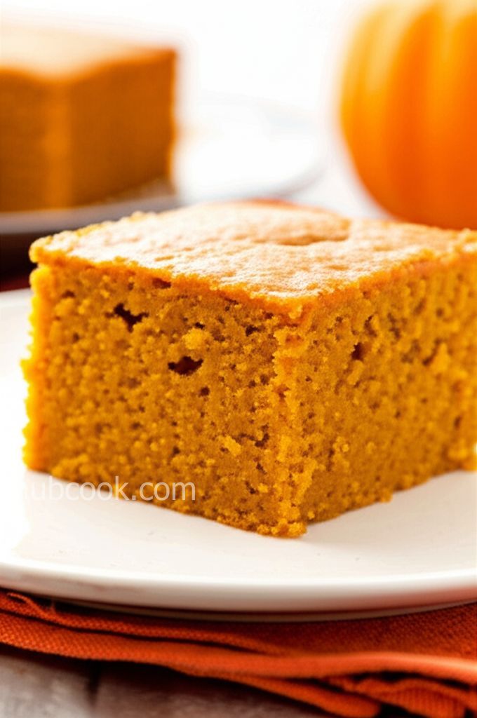 Pumpkin Cake with Cake Mix