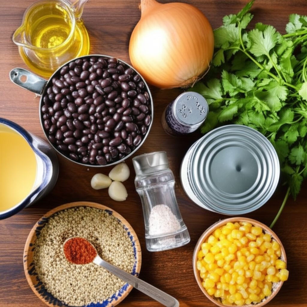 Quinoa and Black Beans
