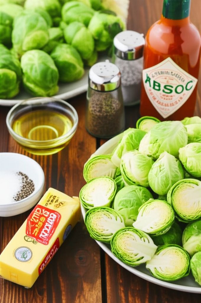 Roasted Buffalo Brussels Sprouts