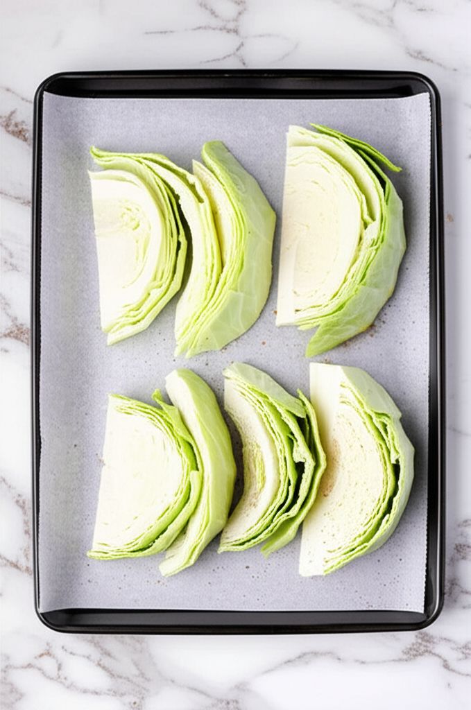 Roasted Cabbage Wedges