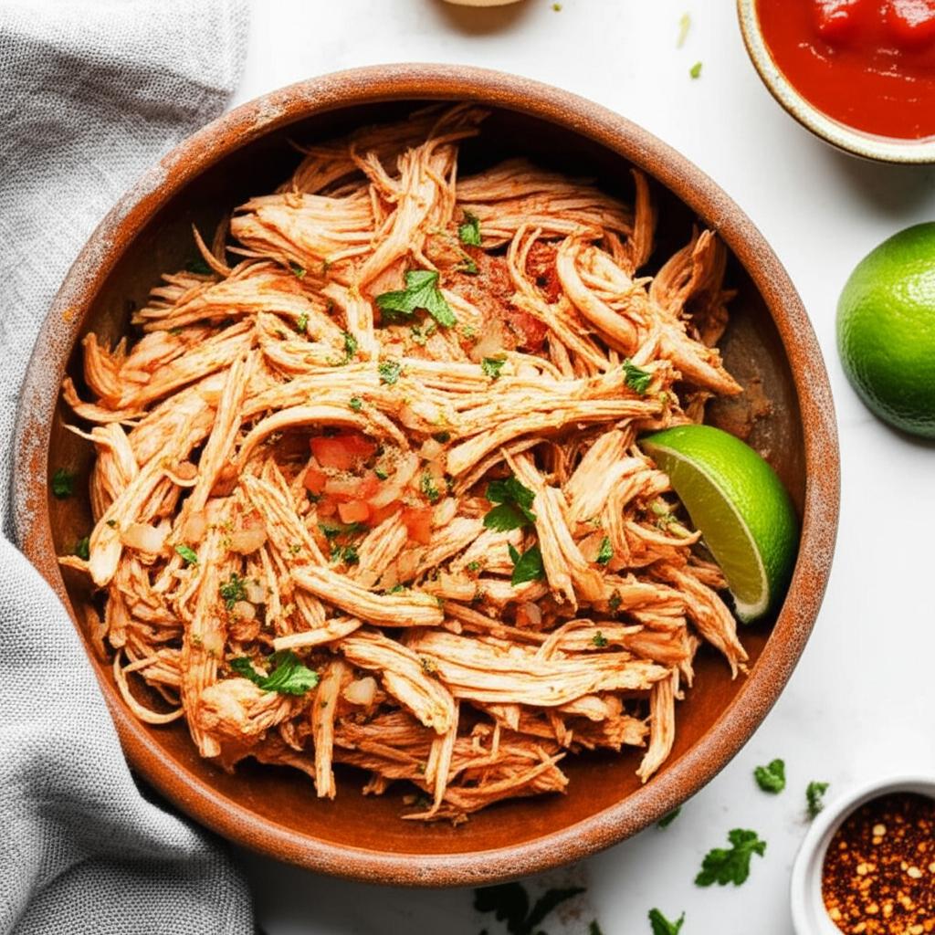 Sarah's Easy Shredded Chicken Taco Filling