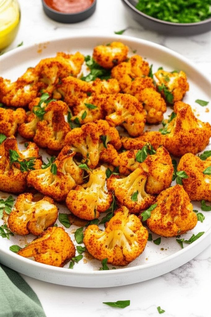 Seasoned Roasted Cauliflower