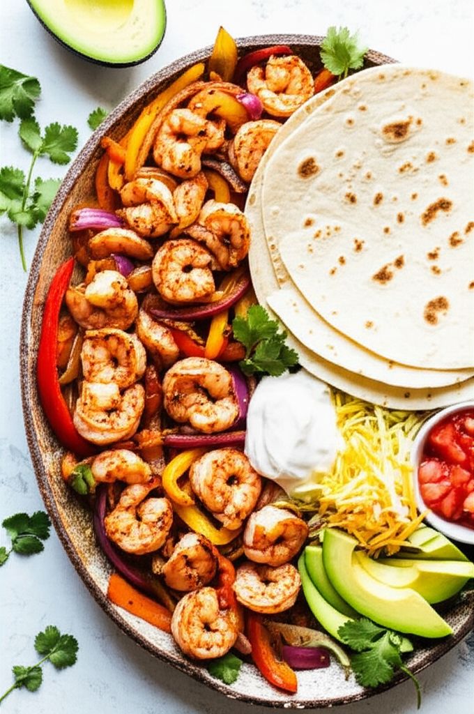 Shrimp Fajitas