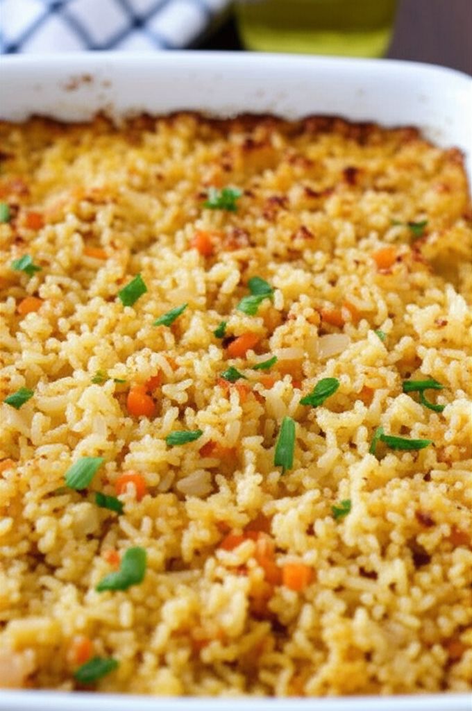 Simple Baked Rice
