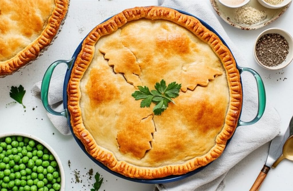 Simple Classic Chicken Pot Pie