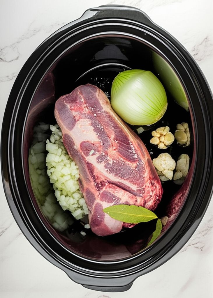 Slow Cooker Lengua (Beef Tongue)