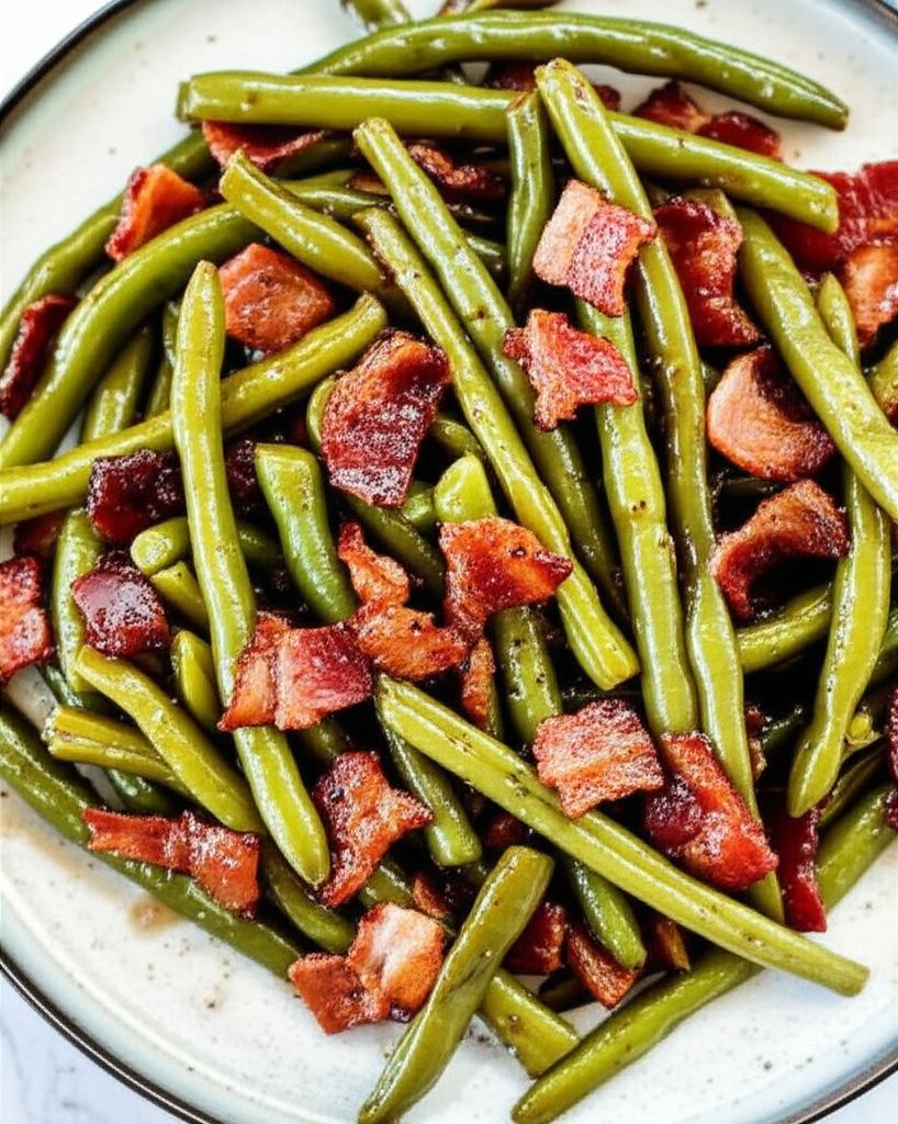 Southern Fried Green Beans