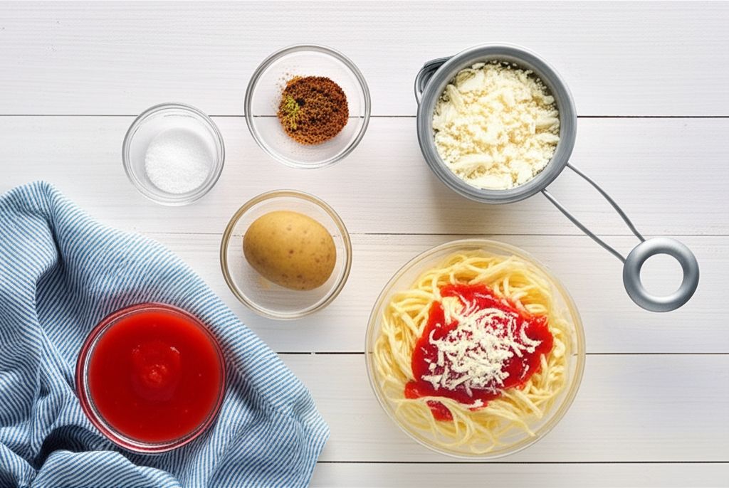 Spaghetti Ice Cream Sundae (Spaghetti-Eis)