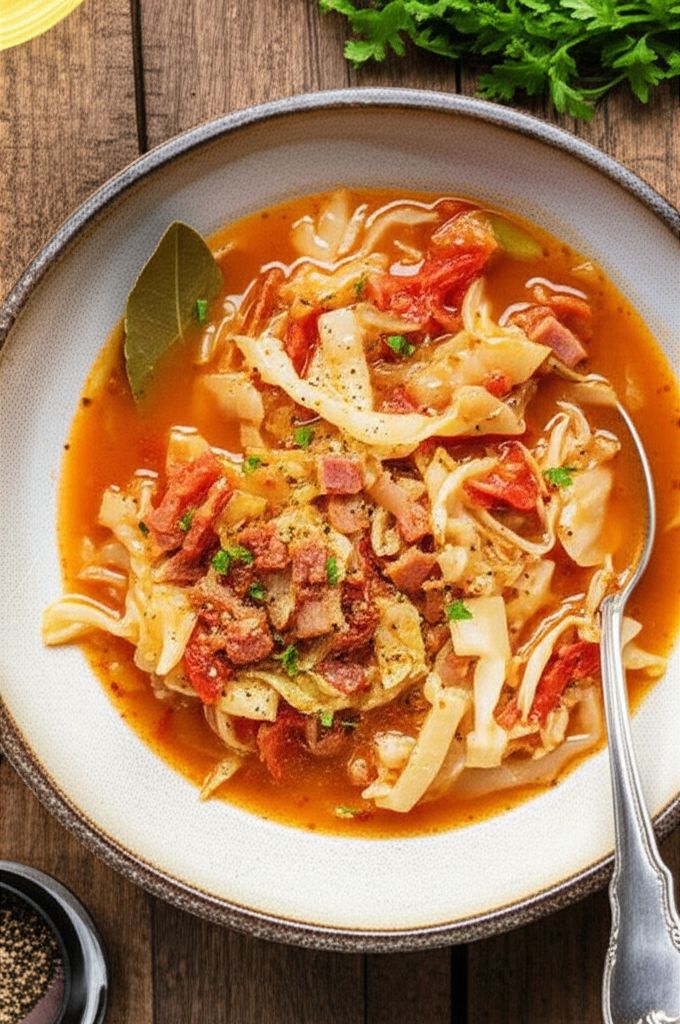 Spicy Cabbage Soup